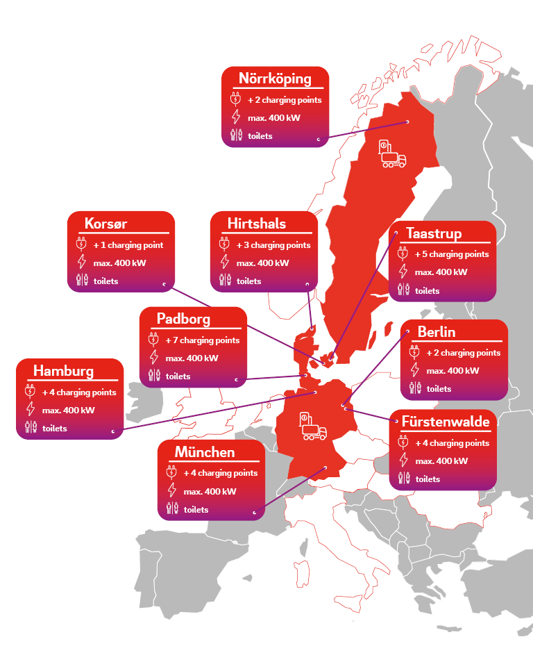 EDRI truck map